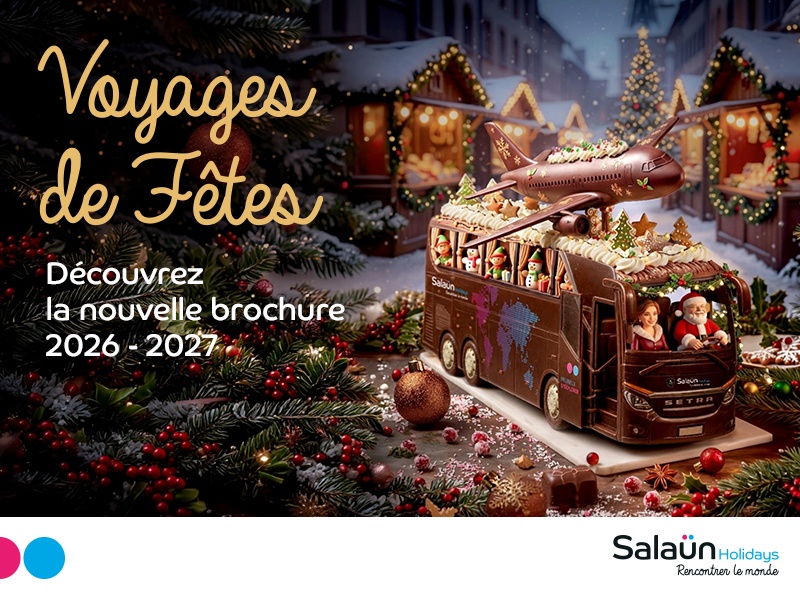 ✨ La nouvelle brochure Voyages de Fêtes est arrivée !