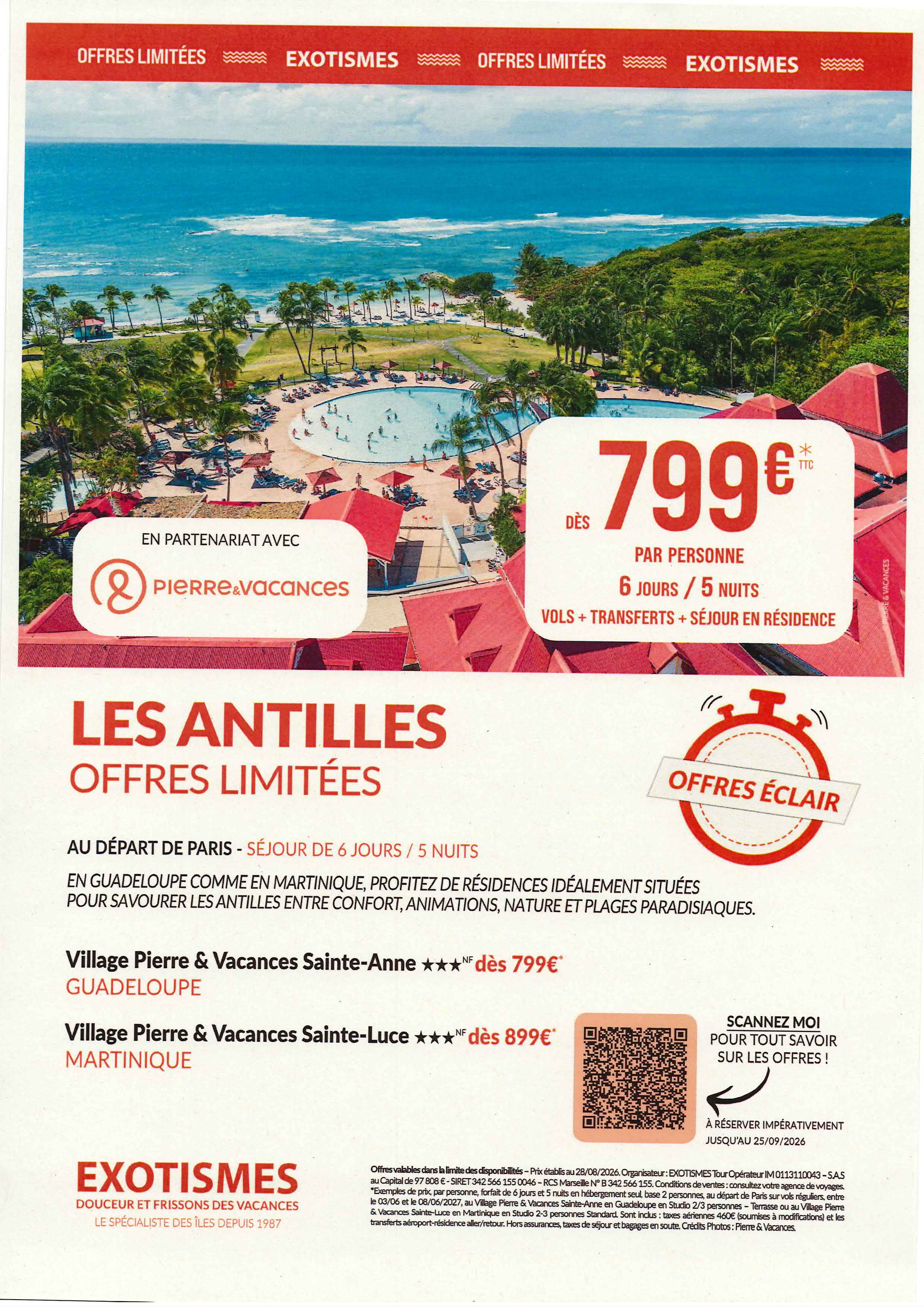 🌴 CAP SUR LES ANTILLES !