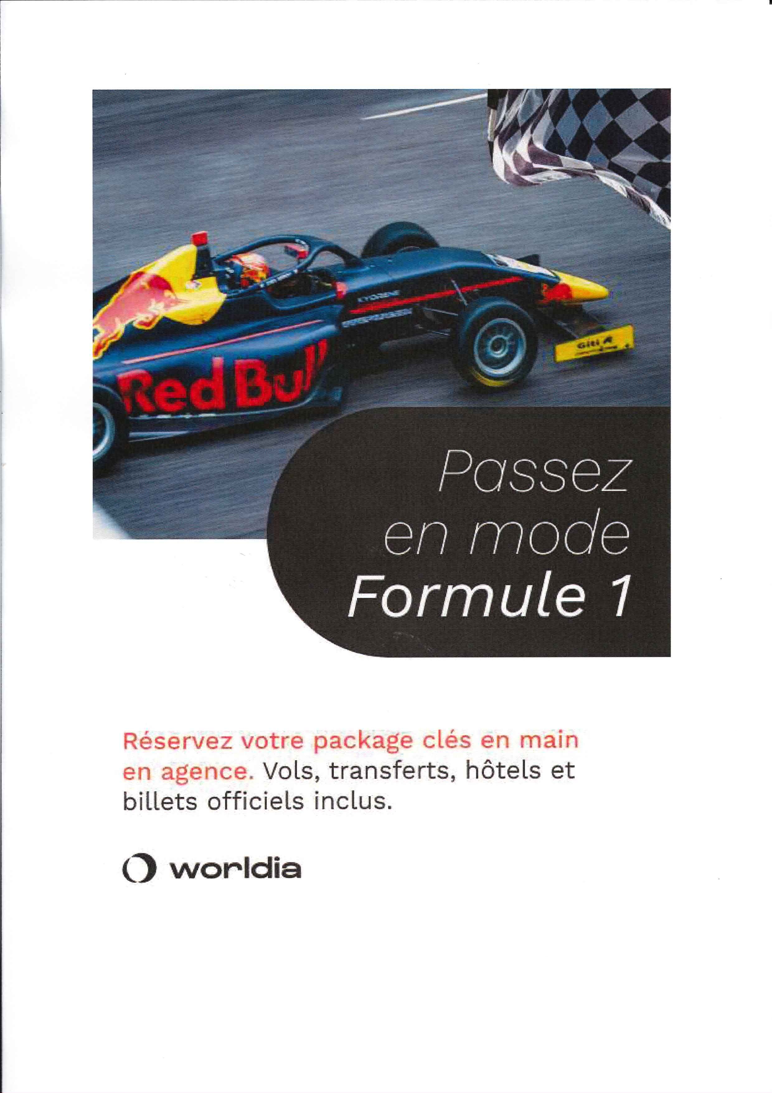 PASSEZ EN MODE FORMULE UN