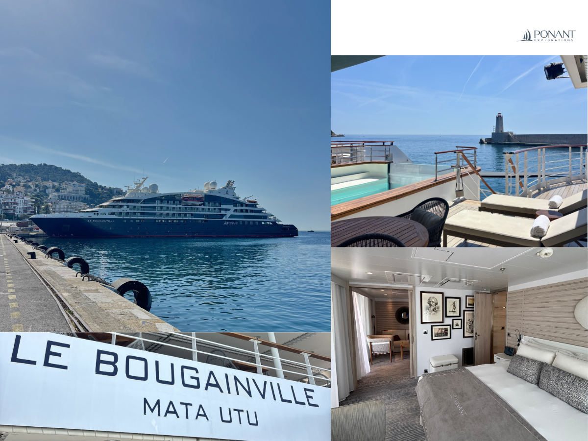 VISITE EXCLUSIVE DU BOUGAINVILLE - PONANT 🚢