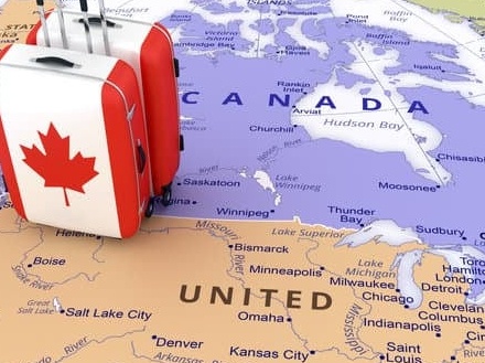 Poser vos valises au CANADA