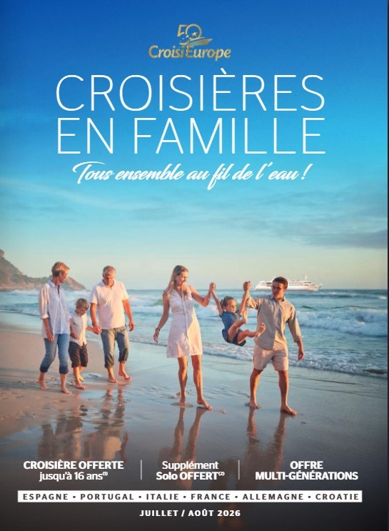 🚢 Offre spéciale CroisiEurope – Été 2026 🚢