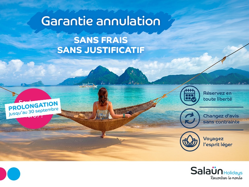 Profitez de notre garantie annulation