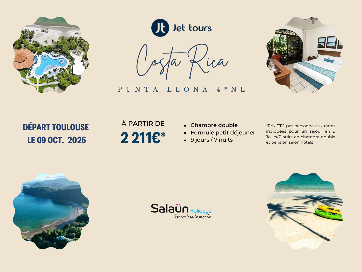 ✨ Destination Paradis : Cap sur Playa Blanca au Costa Rica