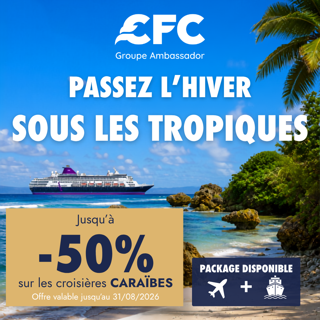 Nos 3 offres "Hiver sous les Tropiques" 😎