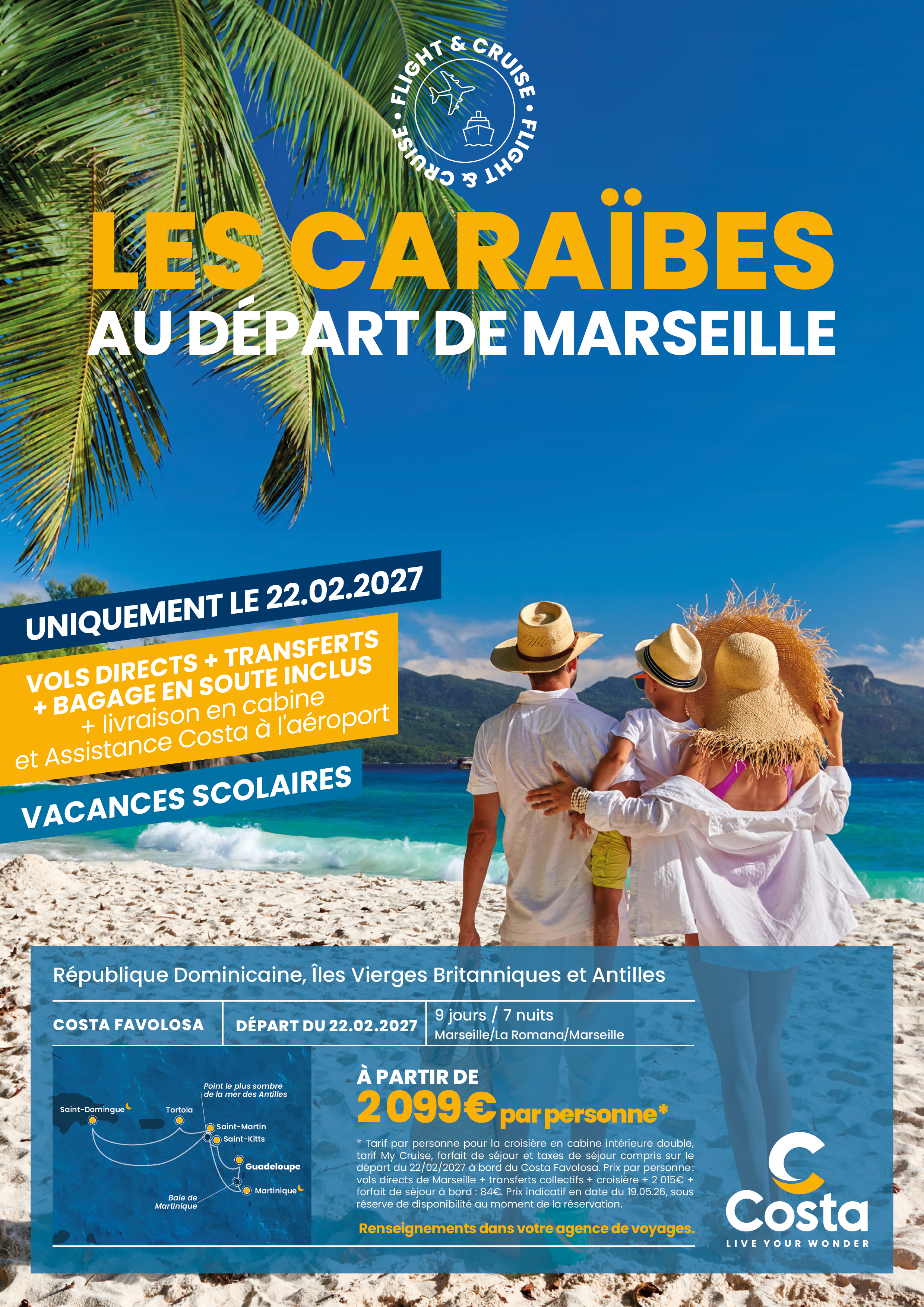 Croisière dans les Caraibes
