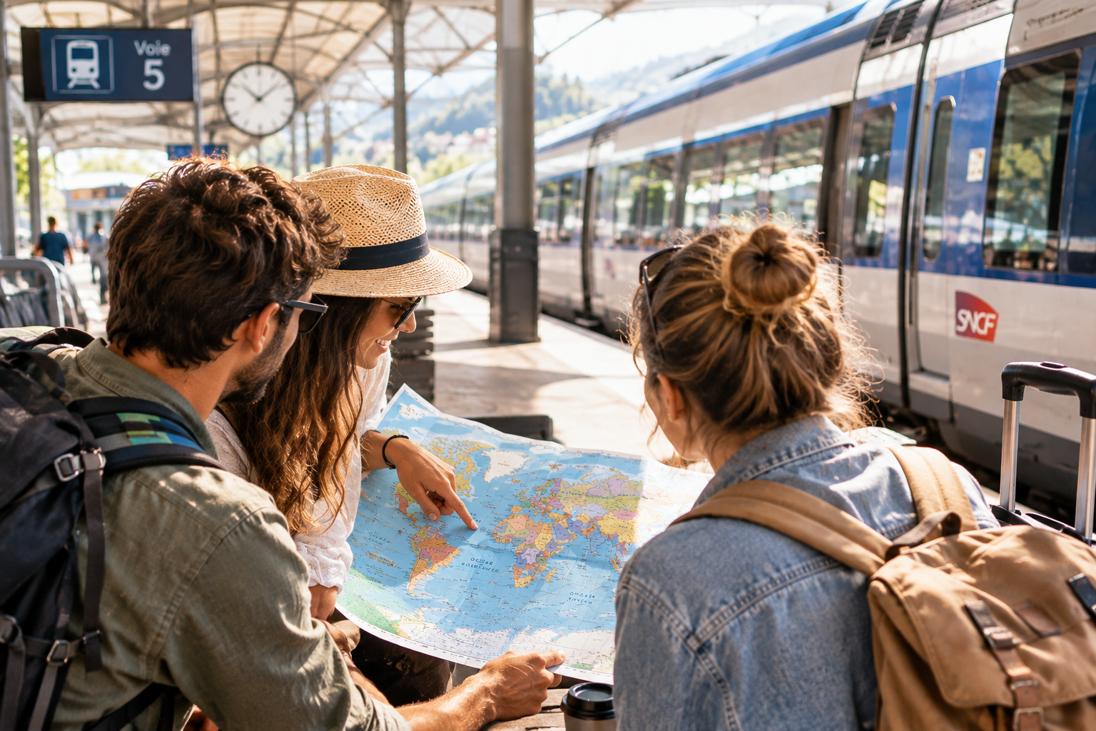 ⛽ Gazole en hausse ? Train en vue !