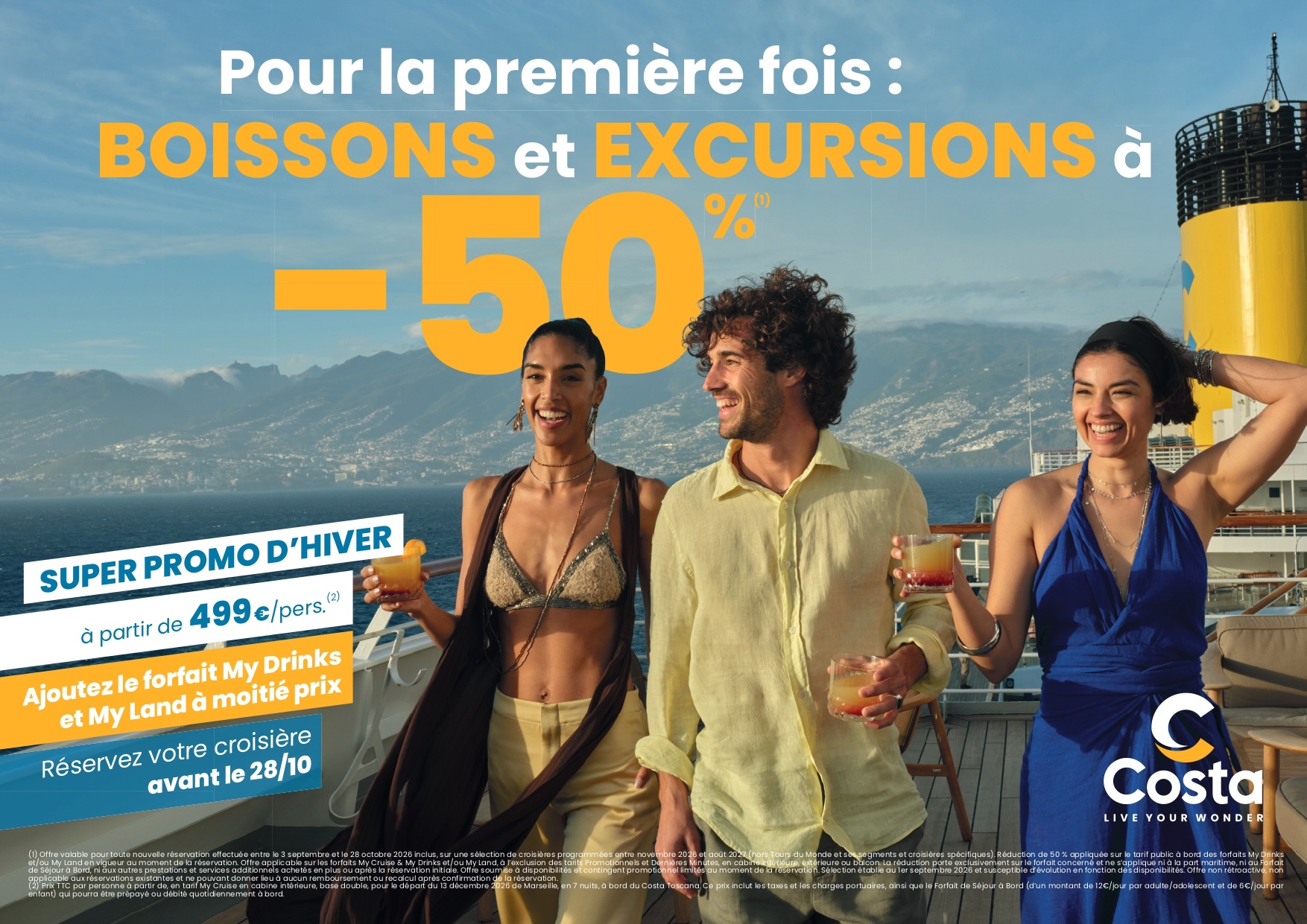 OFFRE HIVER COSTA