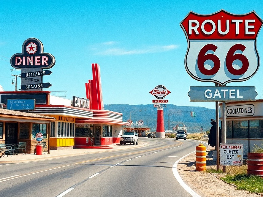 Mythique route 66