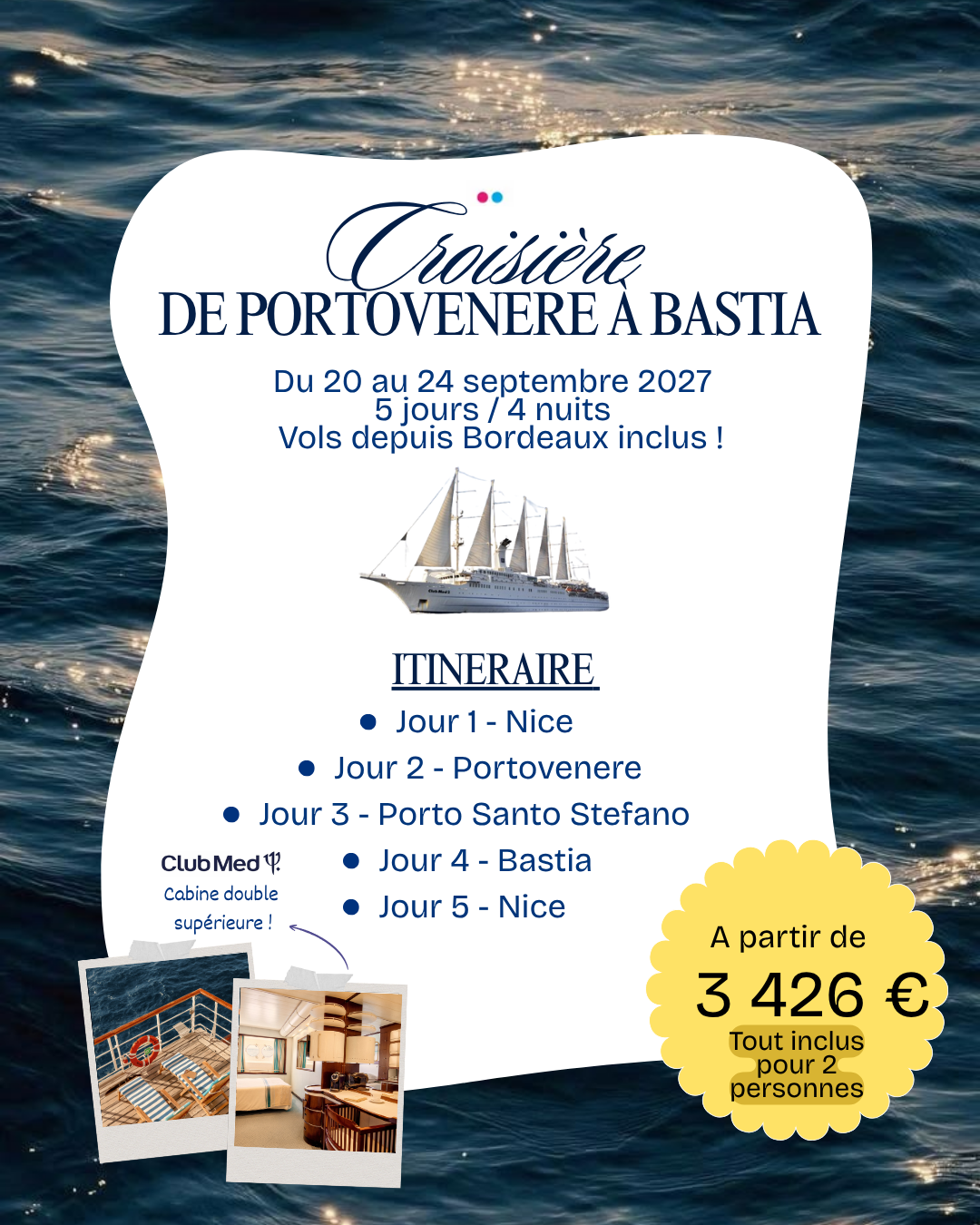 ⛵☀️ EVASION EN MER A PETIT PRIX SALAUN HOLIDAYS X CLUB MED