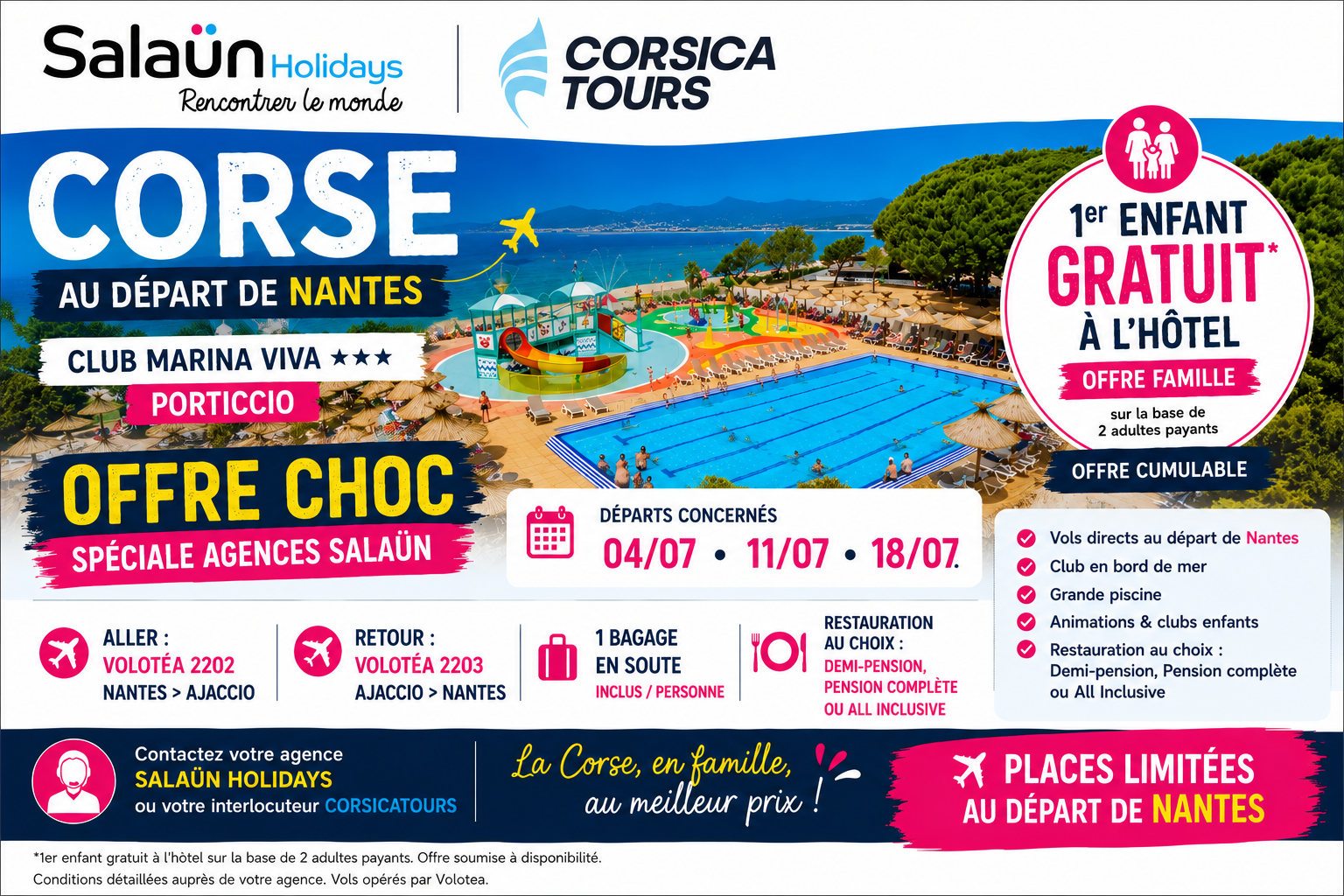 OFFRE FLASH DEPART EN CORSE