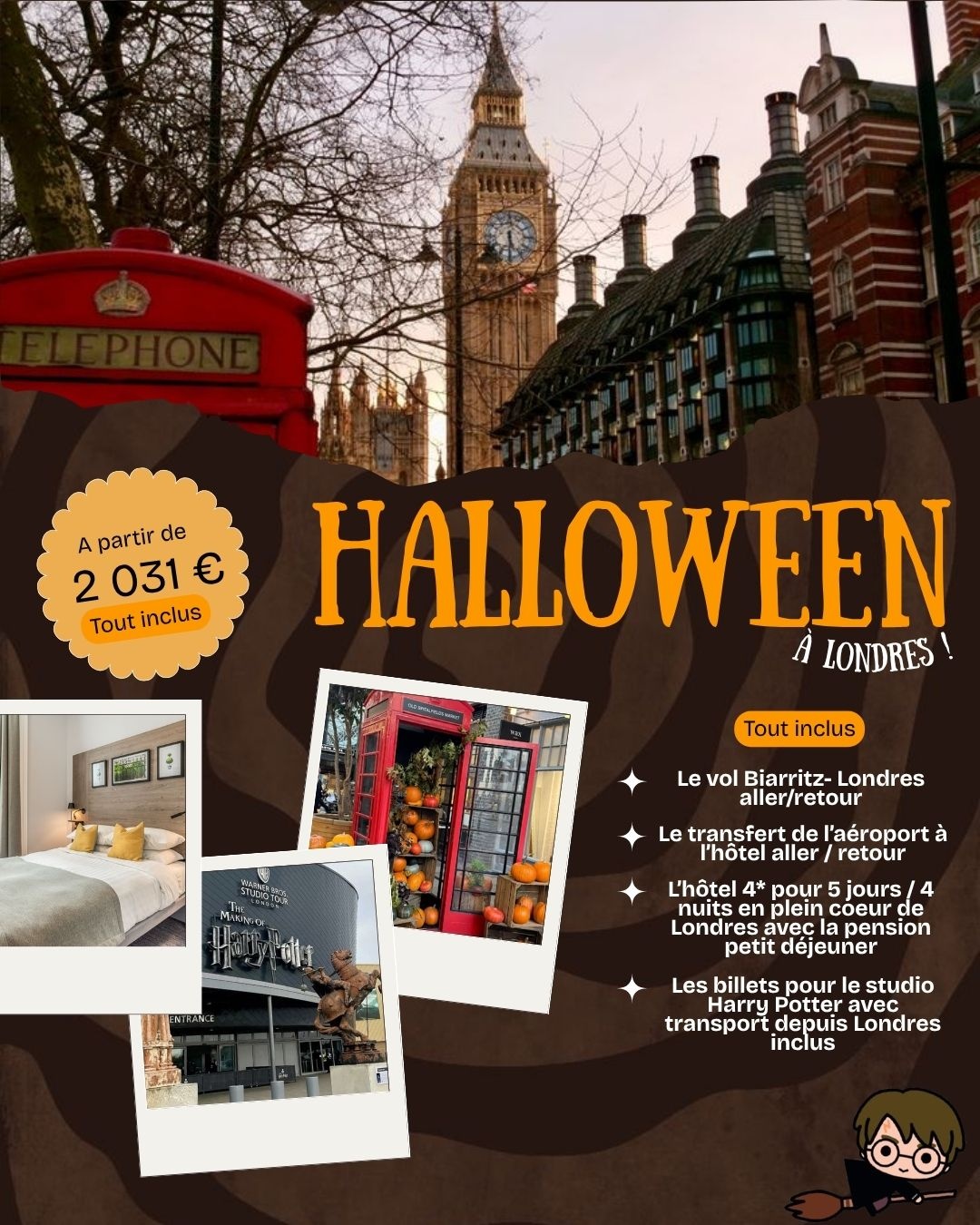 🎃 HALLOWEEN À LONDRES : UNE ESCAPADE LONDONIENNE MAGIQUE