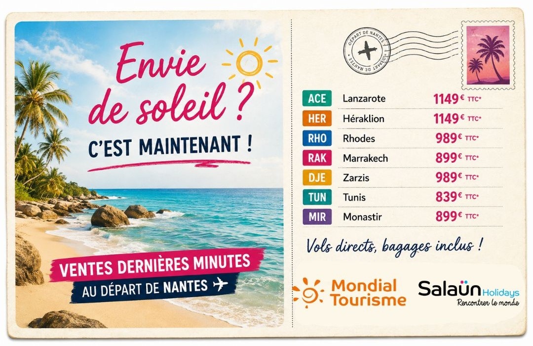 C'est le moment de faire vos valises ✈️
