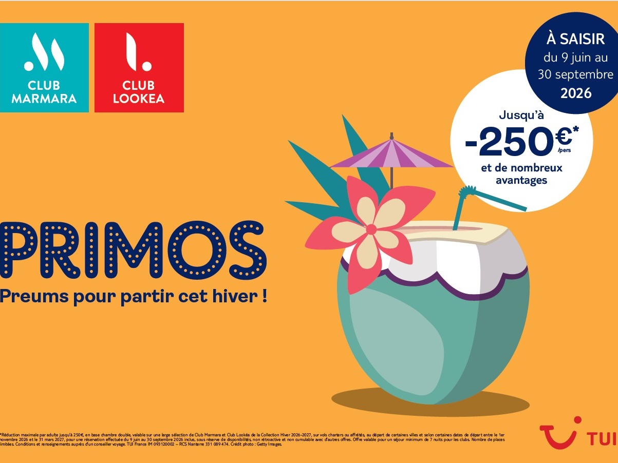 OFFRE PRIMOS CLUB HIVER TUI