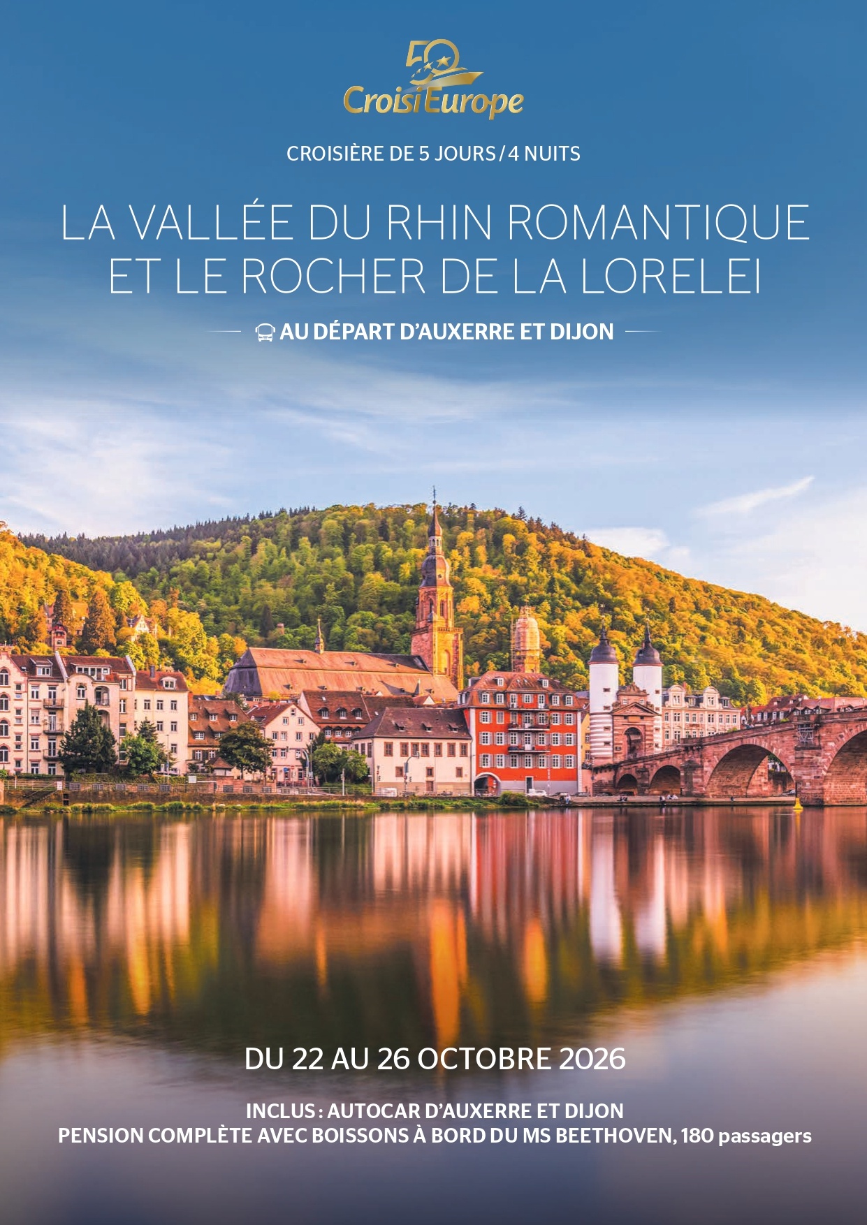 LA VALLÉE DU RHIN en départ de Dijon