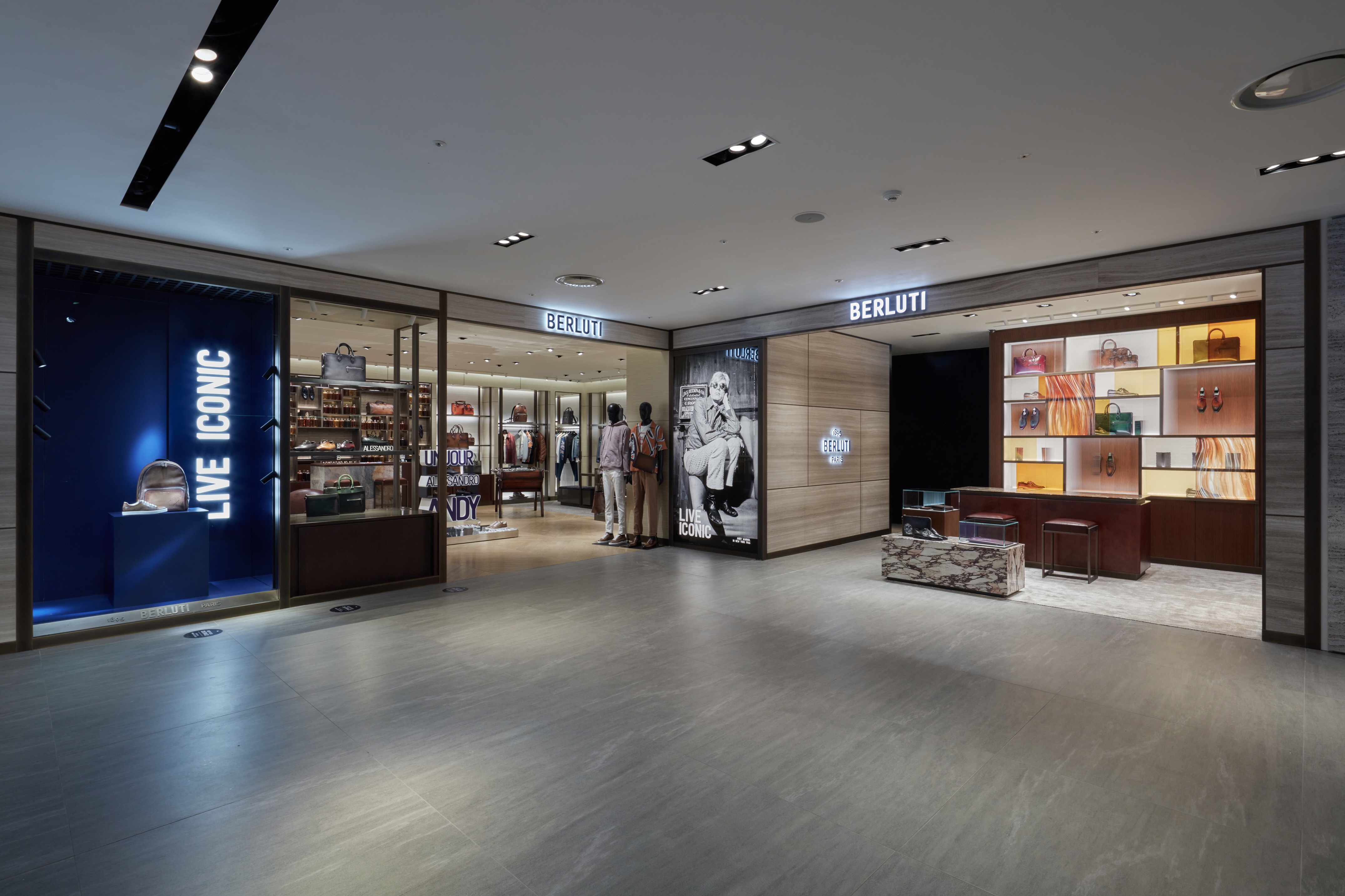 Louis Vuitton Seoul Galleria Men store, Korea