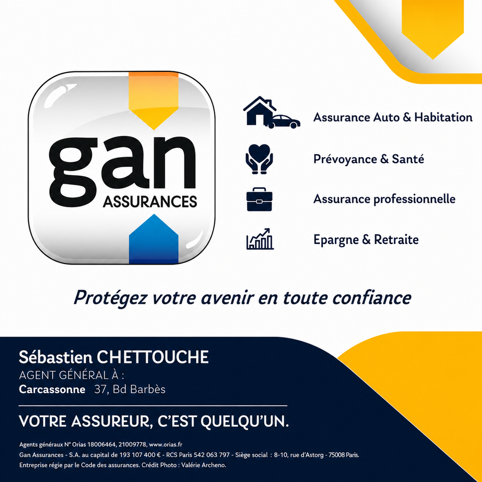GAN ASSURANCES CARCASSONNE CORBIERES 2